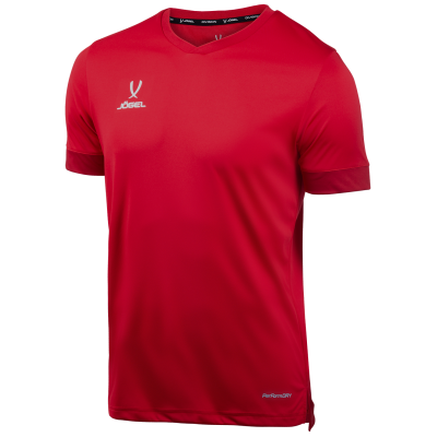 Футболка игровая DIVISION PerFormDRY Union Jersey, красный/ темно-красный/белый, детская