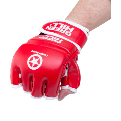 Перчатки COMBAT SAMBO MMR-0027CS, к/з, красные